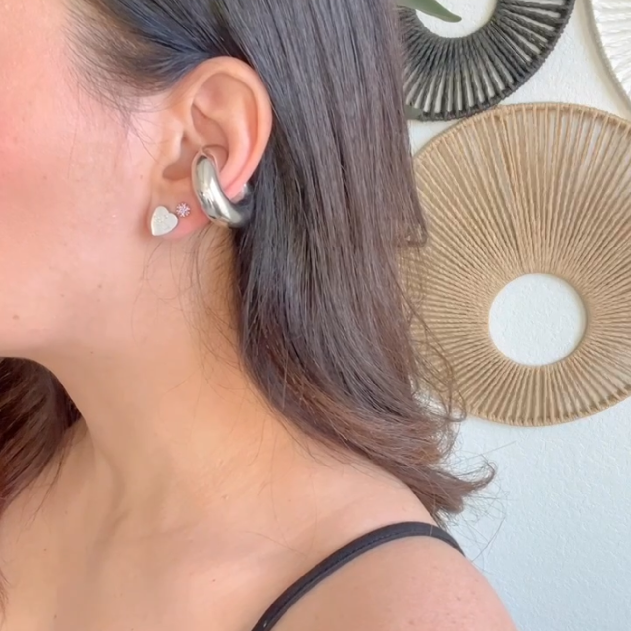 Classic - Thick Hoop Earrings – Non-Piercing Ear Cuffs