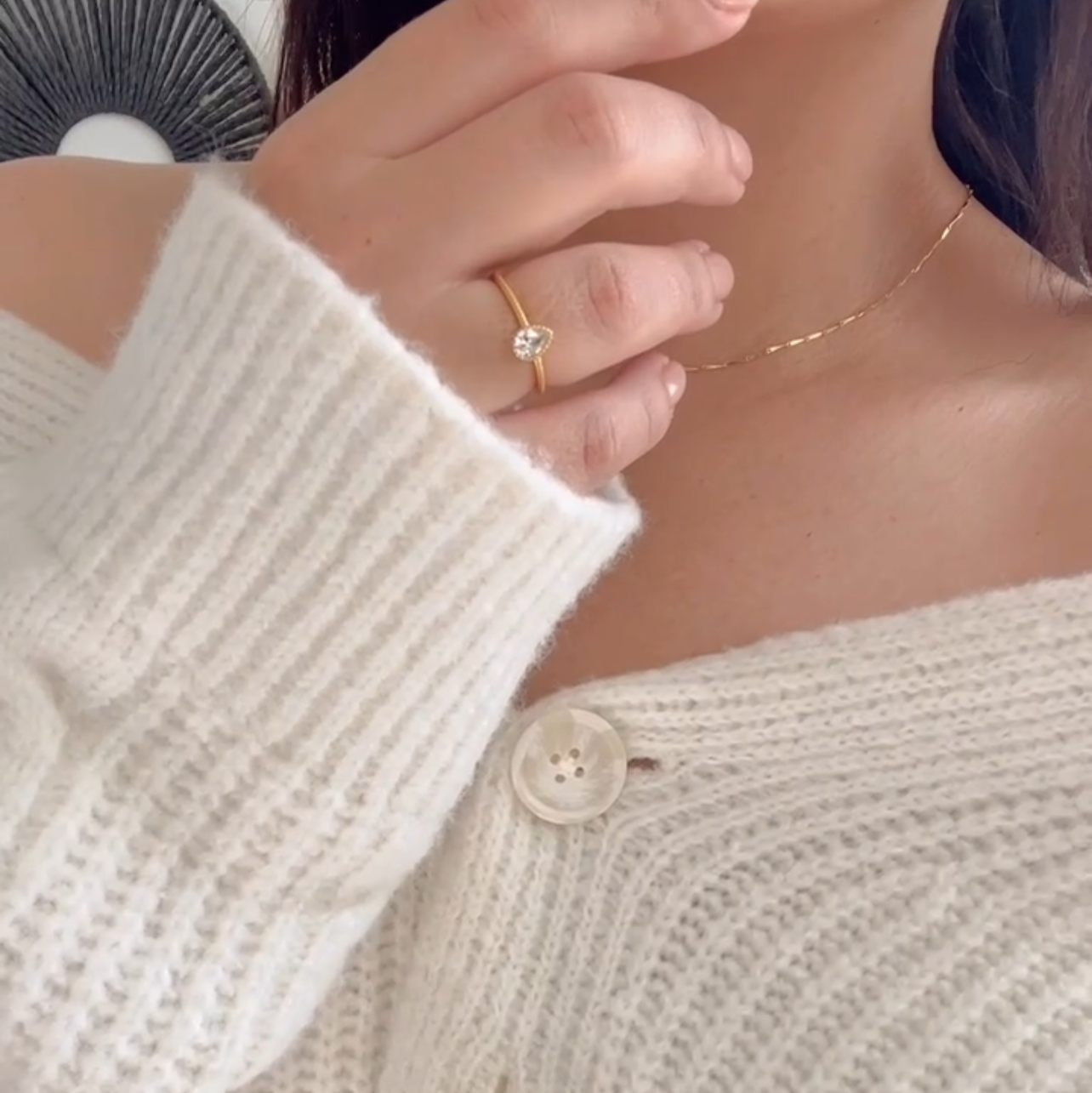 Adjustable Rings in 925 Silver Gold Plated, Multiple Designs