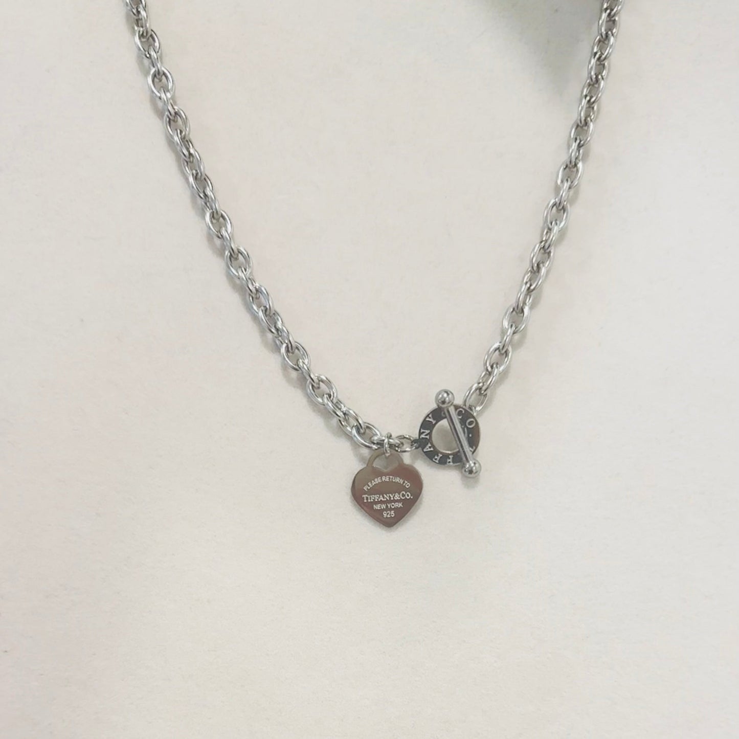 Stainless Steel Silver Necklaces  Heart and Padlock Designs Adjustable