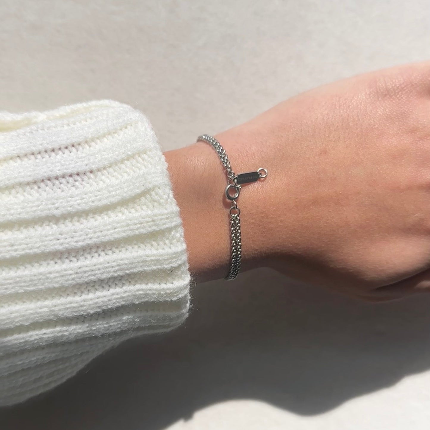 Heart Tag Bracelet Stainless Steel  Silver Finish