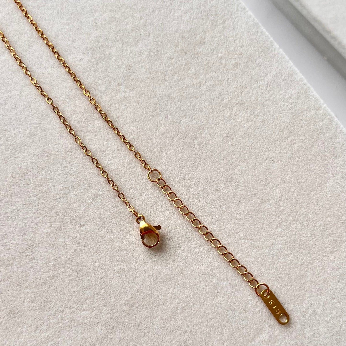 Bead Sphere Necklace – Adjustable Stainless Steel Chain