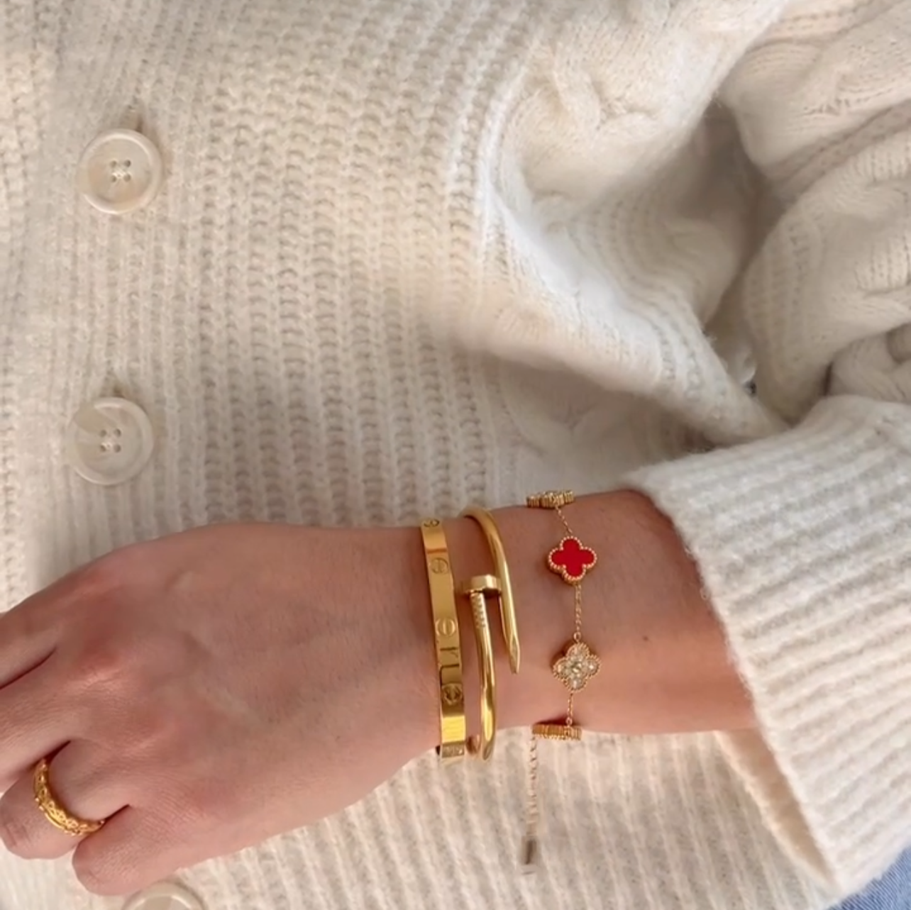 Minimalist Bracelet – Gold, Silver & Rose Gold, Stainless Steel