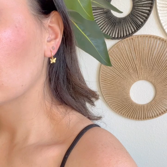 Radiance - Huggie Hoops Gold and Silver