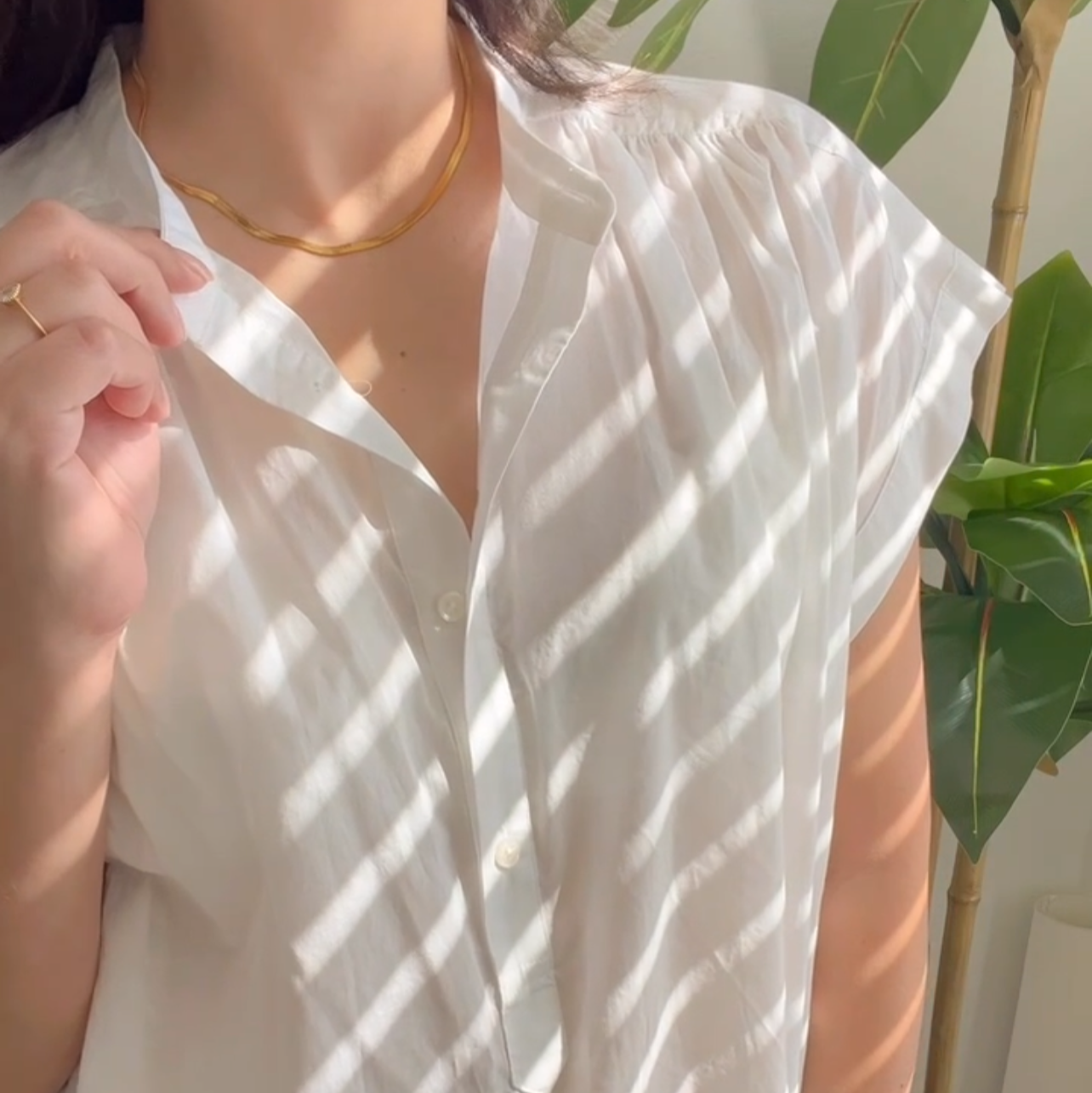 Herringbone Necklace – Stainless Steel Versatile Design