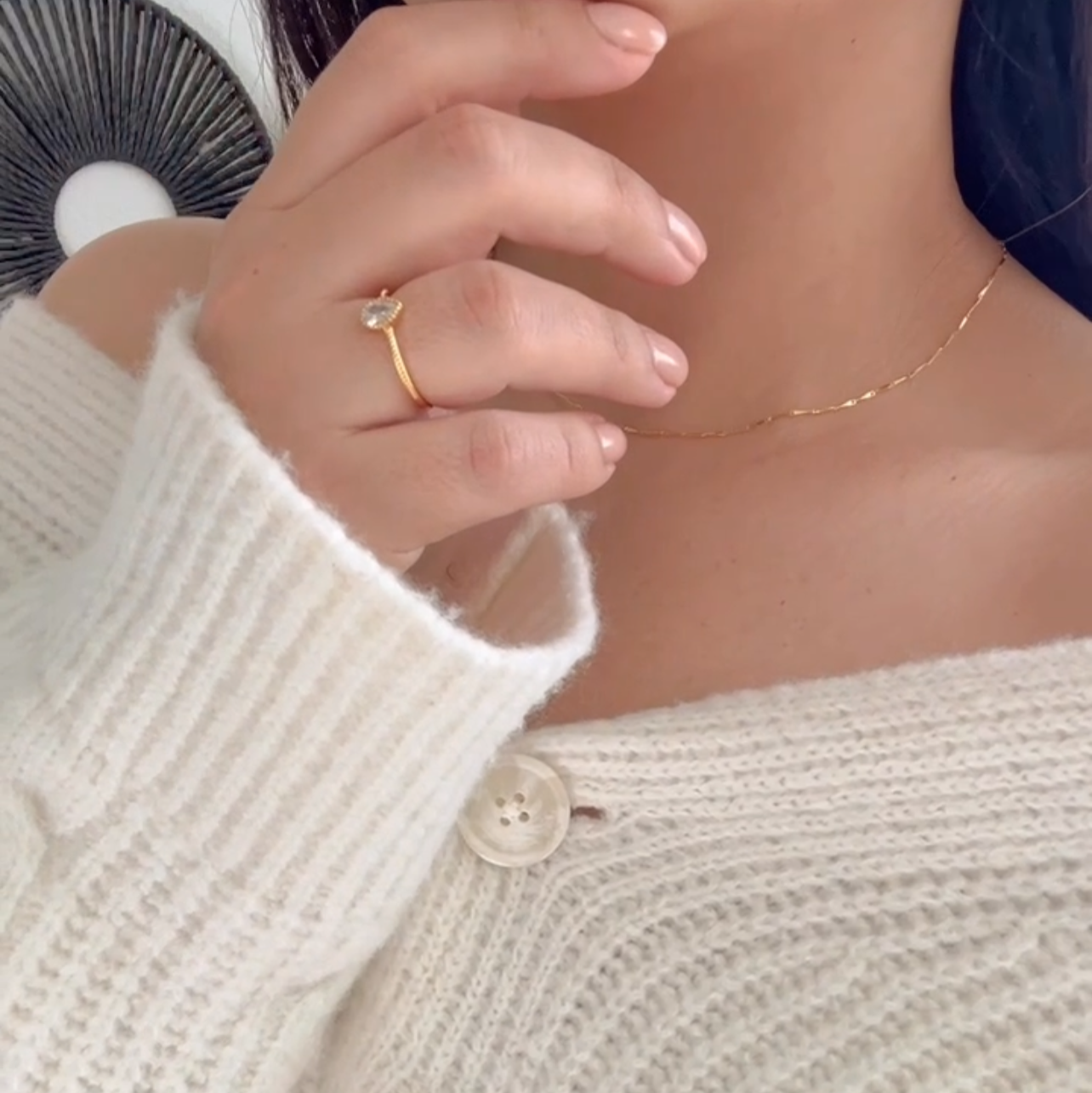 Adjustable Rings in 925 Silver Gold Plated, Multiple Designs