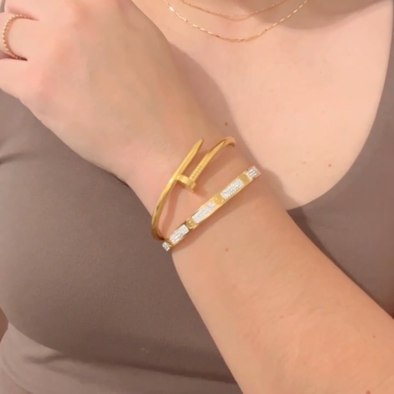 Minimalist Bracelet – Gold, Silver & Rose Gold, Stainless Steel